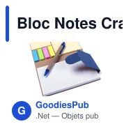Bloc Notes Cravis - Miniature 12