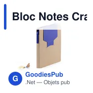 Bloc Notes Cravis - Miniature 10