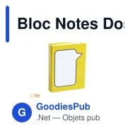 Bloc Notes Dosan - Miniature 12