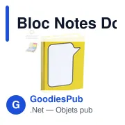 Bloc Notes Dosan - Miniature 3