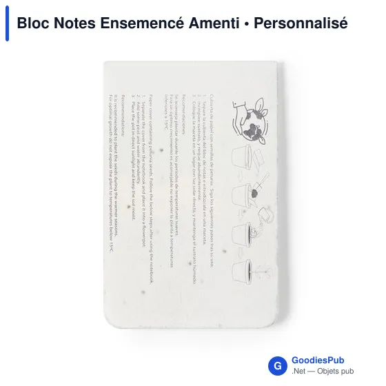 Bloc Notes Ensemencé Amenti - Image 3