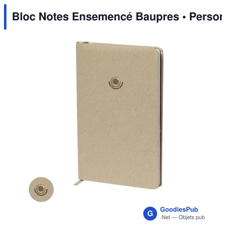 Bloc Notes Ensemencé Baupres