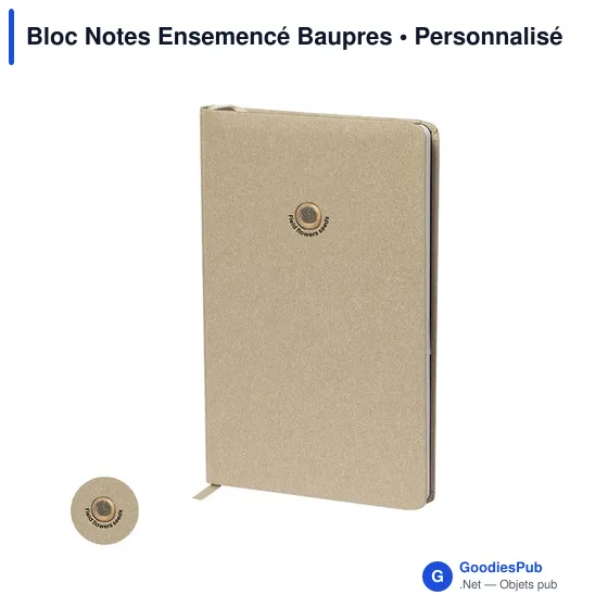 Bloc Notes Ensemencé Baupres - Image 1