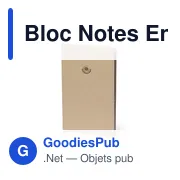 Bloc Notes Ensemencé Baupres - Miniature 2