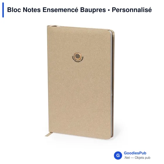 Bloc Notes Ensemencé Baupres - Image 2