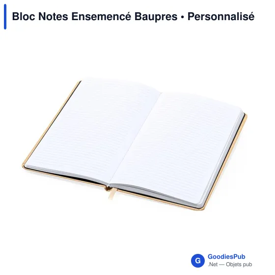 Bloc Notes Ensemencé Baupres - Image 3