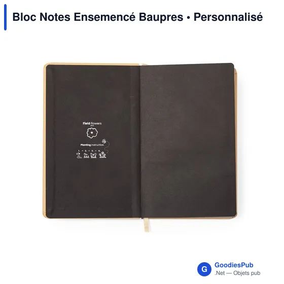Bloc Notes Ensemencé Baupres - Image 4