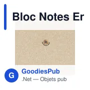 Bloc Notes Ensemencé Baupres - Miniature 5