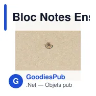 Bloc Notes Ensemencé Baupres - Miniature 6