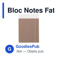 Bloc Notes Faty - Miniature 1