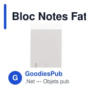 Bloc Notes Faty - Miniature 6