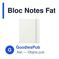Bloc Notes Faty - Miniature 8