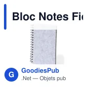 Bloc Notes Fionap - Miniature 1