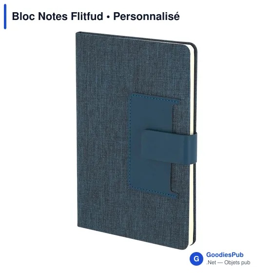 Bloc-notes personnalisable Flitfud avec logo - Écologique et pratique - Image 3