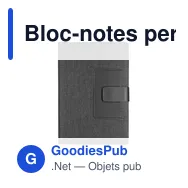 Bloc-notes personnalisable Flitfud avec logo - Écologique et pratique - Miniature 5