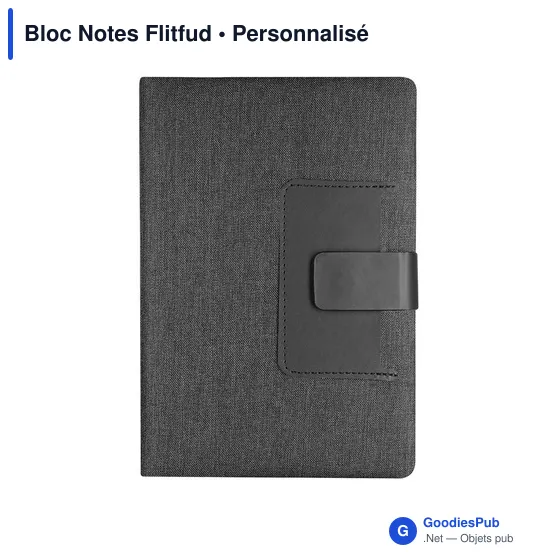 Bloc-notes personnalisable Flitfud avec logo - Écologique et pratique - Image 5