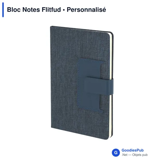 Bloc-notes personnalisable Flitfud avec logo - Écologique et pratique - Image 10