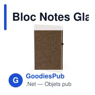 Bloc Notes Glampex - Miniature 1