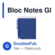 Bloc Notes Glaze - Miniature 5