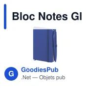 Bloc Notes Glaze - Miniature 8