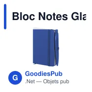 Bloc Notes Glaze - Miniature 9