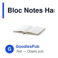 Bloc Notes Hartil - Miniature 2