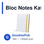 Bloc Notes Kaffol - Miniature 11