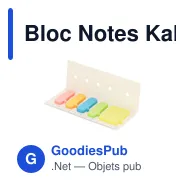 Bloc Notes Kalinex - Miniature 3