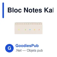 Bloc Notes Kalinex - Miniature 5