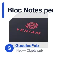 Bloc Notes personnalisable Kefron avec logo - Cahier B2B - Miniature 11