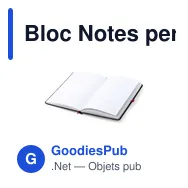 Bloc Notes personnalisable Kefron avec logo - Cahier B2B - Miniature 12