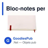 Bloc-notes personnalisable en carton de lait recyclé avec logo - Miniature 11