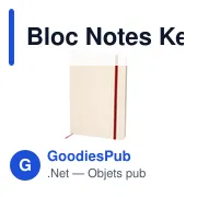 Bloc-notes personnalisable en carton de lait recyclé avec logo - Miniature 3