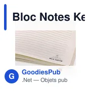Bloc-notes personnalisable en carton de lait recyclé avec logo - Miniature 4