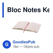 Bloc-notes personnalisable en carton de lait recyclé avec logo - Miniature 6