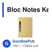 Bloc Notes Kendil - Miniature 4