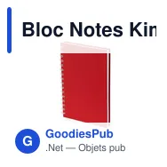 Bloc Notes Kimberly - Miniature 10