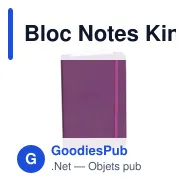 Bloc Notes Kine - Miniature 1