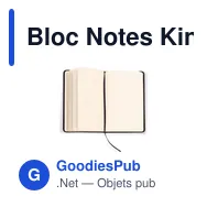 Bloc Notes Kine - Miniature 12