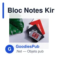 Bloc Notes Kine - Miniature 5