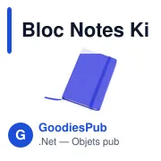 Bloc Notes Kinelin - Miniature 1