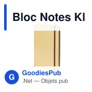 Bloc Notes Klamax - Miniature 1