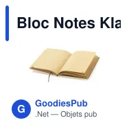 Bloc Notes Klamax - Miniature 8