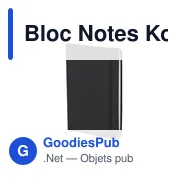 Bloc Notes Kolix - Miniature 1
