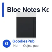 Bloc Notes Kolix - Miniature 2
