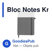 Bloc Notes Krixor - Miniature 5