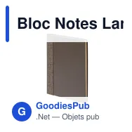 Bloc Notes Lando - Miniature 1