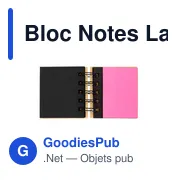 Bloc Notes Personnalisable Laska avec Logo - Écologique et Pratique - Miniature 4