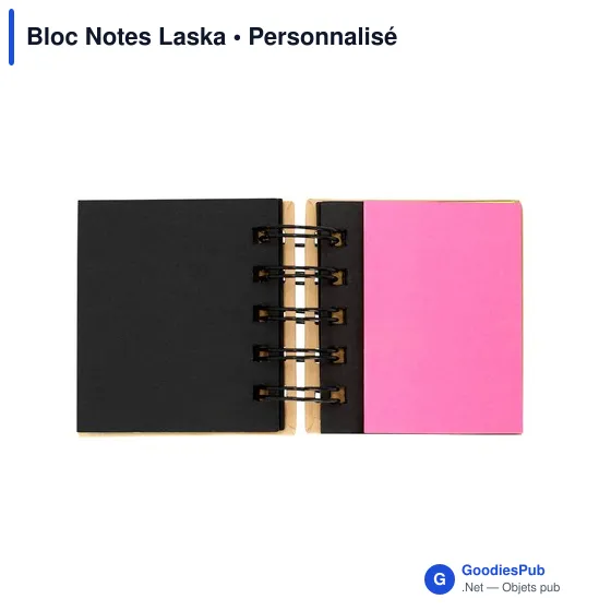 Bloc Notes Personnalisable Laska avec Logo - Écologique et Pratique - Image 4