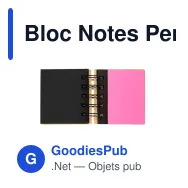 Bloc Notes Personnalisable Laska avec Logo - Écologique et Pratique - Miniature 5